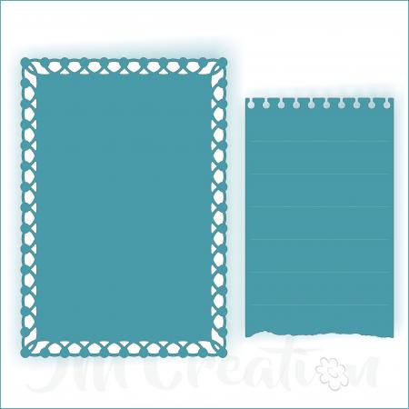 Flechtrahmen - Stanzschablone